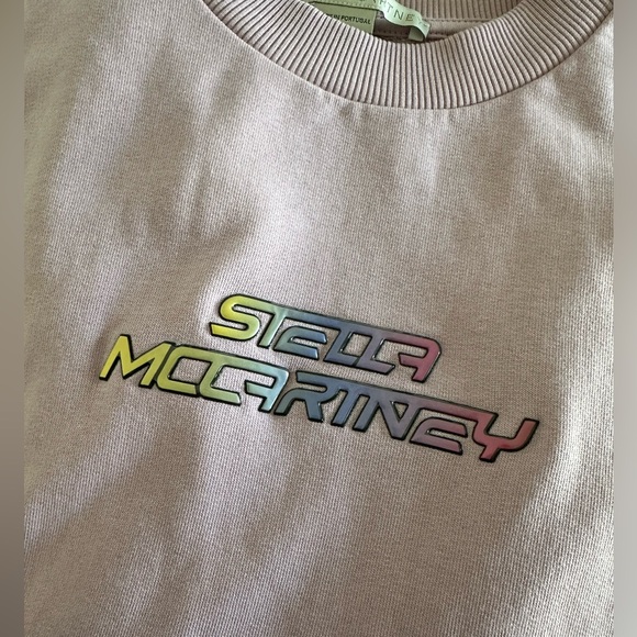 Stella McCartney Purple High Frequency Gel Logo Sweatshirt - Medium $725 - Picture 9 of 11